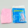 Одноразовый плащ одноразовые PE плащи PONCHO RAINWOWWORE TRAVEY Дождевое пальто дождь носить подарки однажды дождевая одежда Смешанные цвета Бесплатная доставка