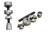 Nieuwe volledig verstelbare Domeless Titanium Nail 14 mm 18 mm voor Wax, Olie en damp Glazen bongs, rookpijpen accessoires