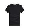 2023 merk kleding nieuwe Slanke zomer t-shirts grijs zwart wit T-shirts Slim Fit Korte Mouw T-shirt S-XXXL304K