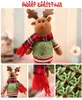 3PCS Christmas Home Decoration Supplies Christmas Bottle Sets Wine Bottle Cover Christmas Wine Cover