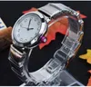 Senhoras da moda em forma de Leque de aço st relógios Contratados três agulhas Diamante escala Calendário moda Borboleta relógio de quartzo Frete grátis