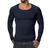 Herrenpullover Herren Großhandel-2022 Männer Gestrickte Pullover Herbst Winter Mode Kleidung Gestreifte Einfarbige Slim Fit Pullover1