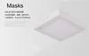 Dimmable 30W круглый / Square Светодиодные панели Накладные светодиодные светильники освещение Светодиодные потолочные вниз прожектор 110-240V + 50 водителей