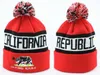 Beaucoup De Nouveaux Bonnets D'hiver Californie Bonnet De Laine À Tricoter En Plein Air Ski Bonnets Bonnet De Sport De Baseball Bonnets Chapeaux Chapeau Casquette Ordre Mixte de Haute Qualité