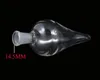 3 Funktioner Piece Helix Handrör med Clip Glass Vase Perc Water Percolator 145mm Joint9354065