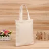 Padrão em branco Sacos de Compras de Lona Eco Reutilizável Dobrável Ombro Bolsa Tote Tote de Algodão Por Atacado Personalizado LZ0650