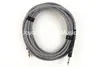 20ft Electric Guitar Cable Amp Lead Cord Amplifier Cable Audio Connection Cable For Electric Guitar Silver Color 6355036