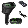 Car Kit MP3-Player FM-Transmitter Radiomodulator mit LCD USB SD MMC + Fernbedienung Farben T618