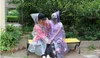 Plastic One-time Raincoat Fashion Hot Disposable PE Raincoats Poncho Rainwear Travel Rain Coat Rain Wear 2000PCS HK28