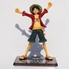 One piece luffy 2 years later verson PVC action figure 16cm 3pcs PVC action figure japanese figurines anime 2670299