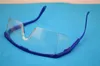 Nieuwe Collectie Verstelbaar Blauw Frame Dental Dust-Proof Sediment Controle Beschermende Oog Splash Goggles Veiligheidsbril 10 stks / partij