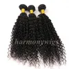 バージンブラジルの髪緯糸の髪の毛織りウォーターウェーブバンドル8-34inch未処理のペルーのインドのモンゴルの織りのバルクの髪の拡張
