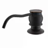 ROLYA Óleo Esfregado Bronze Kitchen Sink Dispensador de Sabão Dispensadores de Mão substituição Da Bomba ORB