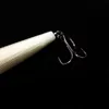 1pc 90mm 10g crayon lumineux appâts durs leurres hameçons de pêche 6 hameçons triples accessoires de matériel Pesca KLIU5035859319