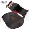 Capelli brasiliani Fasci di tessuto di capelli umani non trattati al 100% Grado 8A Estensioni dei capelli lisci brasiliani 3 pezzi Doppia trama tingibile nera naturale