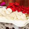 Autumanl Moth Orchid flower butterfly orchid artificial flower pu flower for home wedding decoration whole saler free DHL shipping HM015