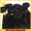 7A reines Echthaar für 1030-Zoll-Haar brasilianische malaysische peruanische indische glatte Haarverlängerungen 3 Stück 100 reines Echthaar3382855258