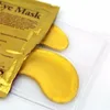 Máscara de olho de colágeno de cristal dourado Hotsale tapa-olhos para remoção de olheiras e cuidado facial para olhos negros