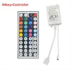 Blister-Einzelhandelsbox SMD 5050 LED-Streifenlicht RGB 150 LEDs 5 m flexible Seilbandleuchten + 44-Tasten-Fernbedienung + DC 12 V-Adapter-Netzteil