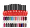 108 pezzi / lotto SIOUX UV Gel per unghie Smalto UVLED brillante colorato 108 colori 6 ml Lunga durata impregnare la vernice a buon mercato Manicure DHL gratis