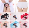 Ladies Underwear Cute 3D Cat Panties Sexy Mid Waist Underwear Comfort Briefs Animal Panties For Women Nylon Panties Gifts