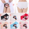 Senhoras Roupa Interior Bonito 3D Calcinha de Gato Sexy Mid Cintura Cueca Conforto Cuecas Calcinha Animal Para As Mulheres Nylon Calcinha Presentes