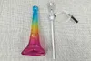 Wholesale free shipping-----2016 new Eiffel Tower Art glass filter Hookah / glass bong, high 21cm, color random delivery