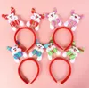 Christmas head hoop clasp hair band head band Christmas crafts head hoop party decoration free shipping CH01004