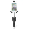 Universal Car Phone Charger Tenders Cigarette Cigarette Double USB Charger Mount Stand pour iPhone Samsung HTC, etc. Smartphones GPS3492468