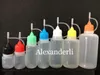 Empty Bottle 3ml 5ml 10ml 15ml 20ml 30ml 50ml Needle Bottle For E Liquid Eye Juice Plastic Dropper Bottles With Metal Tips