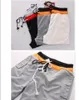 New 2016 brand outdoor sport men's summer joggers basketball sports slacks leg cotton elastic harem pants men 3/4 capric pants