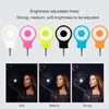 RK-07 Nätt med hjälp av selfie Förbättra Flash Light Smart Phones Autodyne Flash LED Flash Kompatibel med iOS och Android