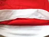 30 stks / partij DHL FedEx Freeshipping Santa Clause Red Hat Stoel Achterkant Home Kerst Diner Tafel Party Decor voor Kerstmis