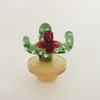 10 st Cactus UFO Glass Carb Cap od 25mm för bangers Thermal P Quartz Banger Nails Glass Bongs Vattenrör DAB Oljeplattor