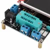 Freeshipping 다기능 LCD GM328B 트랜지스터 테스터 다이오드 커패시턴스 ESR 주파수 미터 생성기 PWM 신호 출력