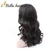 SALE Brazilian Virgin Human Hair Wigs Front Full Lace Wig with Baby Hair Wavy Loose Wave For Black Women BellaHair