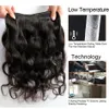 Brazilian Body Wave Virgin Hair Weave med stängning 8a Grade 3 Bundlar Obehandlat brasilianskt Human Hair Weave Lägg till spetsar Naturlig färg