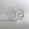 4mm thick 20mm quartz dish banger insert nail with Snowflakes 7 Oil Holes Thick Pyrex Quartz Banger Phat Thermal Skillet Nails