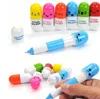 Belle Kawaii pilule forme stylo à bille rétractable mignon apprentissage papeterie étudiant prix vitamine pilule nouveauté stylo à bille livraison gratuite