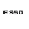Etiqueta engomada negra del emblema del maletero del coche de las letras del número para Mercedes Benz Clase E E350