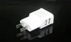 Dual Ports USB AC Wall Charger 5V 2A EU Plug Power Adapter for Universal smartphone android mobile phone made in China