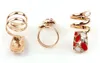 Exclusieve nieuwe Creatieve Ring Populaire Rhinestone Nail Ringen Leuke Retro Koningin Opening Ring Gouden Ring Vinger Nail Ring Gratis Verzending