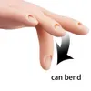 1Pcs Flexible Soft Plastic Flectional Mannequin Model Painting Practice Tool Nail Art Fake Hand for Training9409156