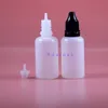 30 ML LDPE Plastic Dropper Bottles With Tamper Proof Caps & Tips Safe Squeeze thin nipples 100 pieces per lot