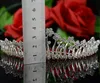 2022 Akcesoria dla nowożeńców Kate Middleton Romatyczne Błyszczące Tiaras Bridal Kryształy Włosów Korony Wedding Bridal Jewelry Fascynatory