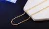 Chain Necklace 16 18 20 22 24 26 28 30 inch 8 Sizes High Quality Jewelry 18K Gold Plated Necklaces Promotion Chain253t