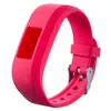 13 가지 색상 Garmin Vivofit 3 Vivofit3 손목 밴드 500PCS 교체 스마트 손목 용 고무 밴드 시계 밴드 실리콘 스트랩