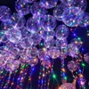 Boże Narodzenie LED Miga Balony Balloons Wedding Party Dekoracje Zapalanie Balon Kolorowe Świecące LED String Lights Balony Noighters Kids Prezent