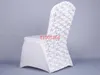 50pcs/lot Free Shipping fashion Rose Satin Spandex lycra Chair Cover For Weddings Banquet Folding Hotel Decoration