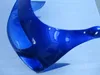 ABS volledige kuipet voor Suzuki GSXR600 GSXR750 1996 1997 1998 1999 2000 GSXR 600 750 96-00 Helderblauw Zwart Plastic Backings GB28